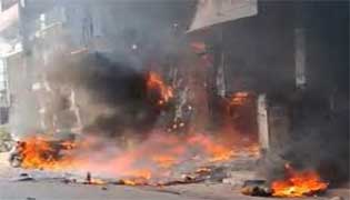 जगदलपुर: कपड़े दुकान में लगी भीषण आग, बाहर खड़े वाहन भी चपेट में…
