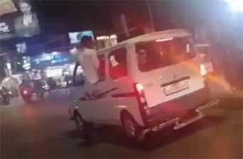बिलासपुर पुलिस ने सभी शराबियों को पकड़ा, सभी से कान पकड़कर मंगवाई माफी
