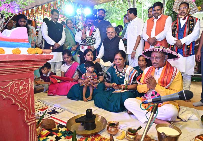 किसानों की खुशहाली और समृद्धि हमारा ध्येय: मुख्यमंत्री विष्णु देव साय