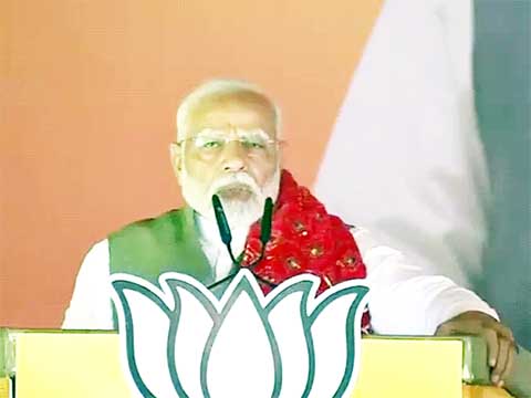 PM मोदी बोले- कांग्रेस-NC के घोषणापत्र से पाकिस्तान खुश:ये फिर आतंक फैलाना चाहते हैं, लेकिन कोई ताकत 370 वापस नहीं ला सकती