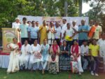 विश्व योग दिवस पर लाफ्टर क्लब महासंघ द्वारा- नगर के 21 हास्य योग क्लब एक मंच पर किए योगाभ्यास