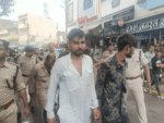 अपराध पर लगाम: शातिर अपराधी सोहेल का जुलूस निकालकर पुलिस ने अदालत में किया पेश